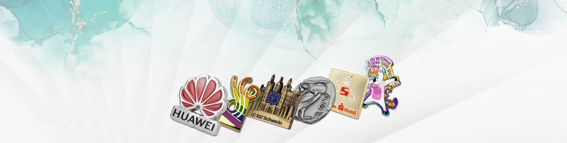 Pins und Anstecknadeln als individuelle Werbeartikel mit Logo – direkt vom Hersteller